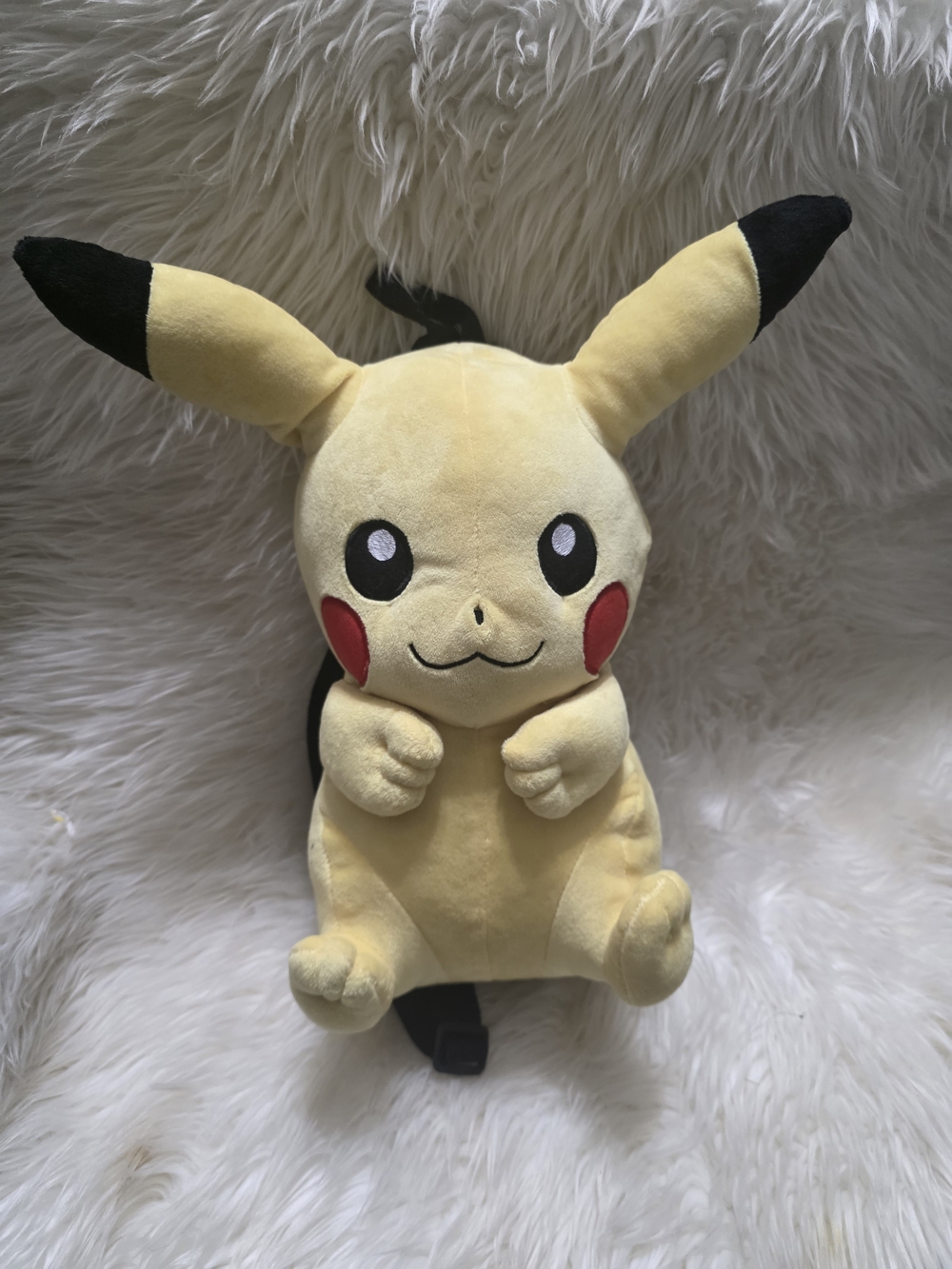 Pikachu Plush Kids Toy - Yellow Character Backpack Plush